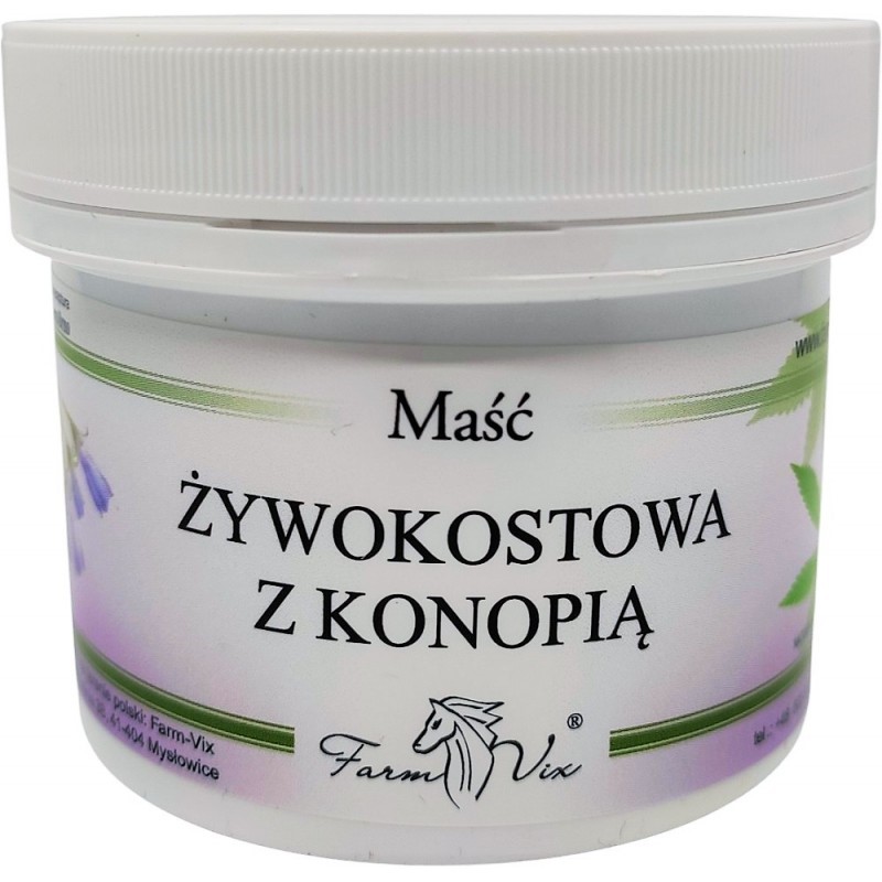 Farm vix Maść Żywokostowa z Konopią 150 ml Sklep Dla Zdrowia PL