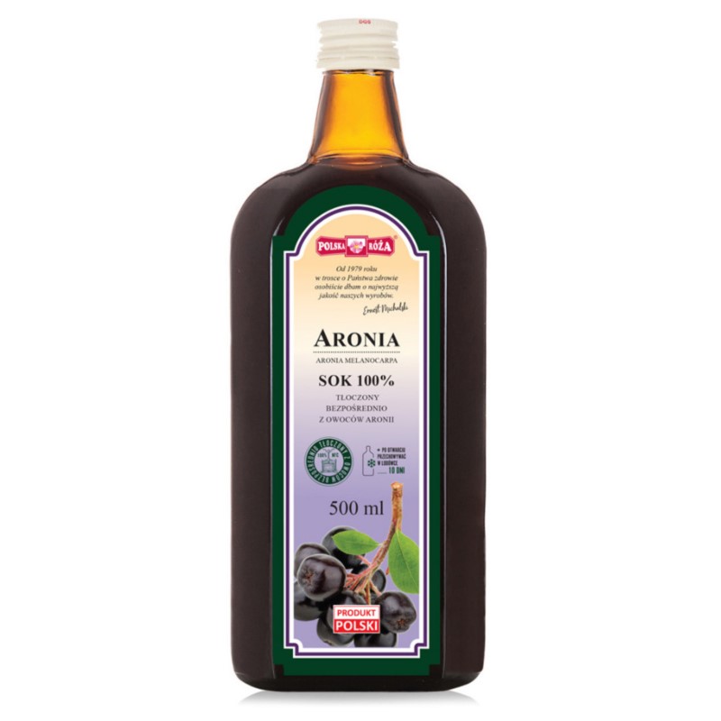 Polska Róża Sok Aronia 100 500 Ml Sklep Dla Zdrowia PL