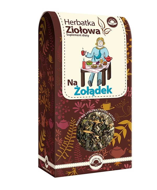 Natura Wita Herbata Ziołowa Na Żołądek 80G - Sklep Dla Zdrowia .PL