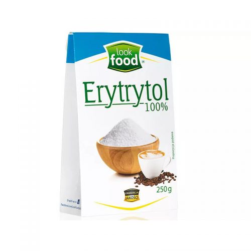 Look Food Erytrytol 100 % 250 g zamiennik cukru