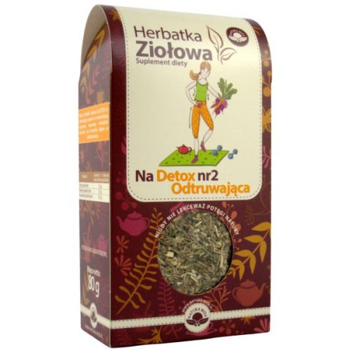 Natura Wita Herbata Ziołowa Detox Nr2 Odtru. 80G