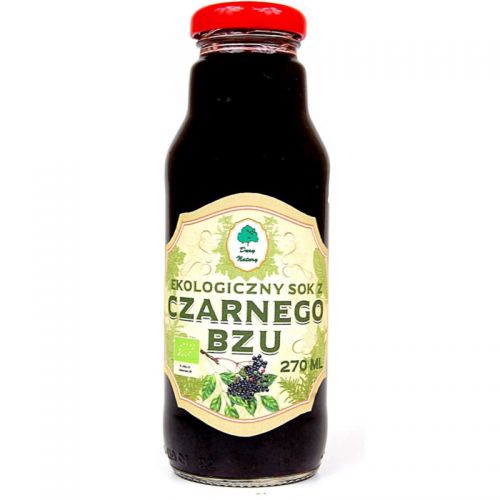 Dary Natury Sok Bez Czarny Eko 100% 270Ml