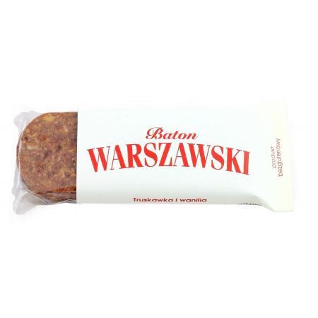 Baton Warszawski Truskawka i wanilia 50 g