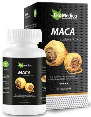 Ekamedica Maca 60 Tab Bóle Miesiączkowe Menopauza