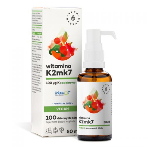 Aura Herbals Witamina K2mk7  Vegan 50 ml