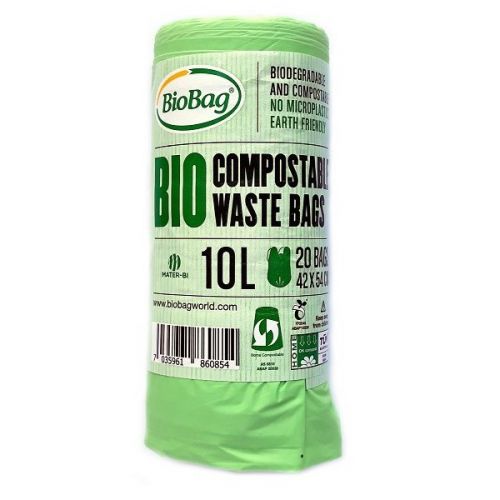 BioBag Worki na odpady 10 l biodegradowalne 20 szt