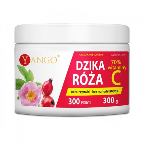 Yango Dzika róża 300 g 100% czytości witamina c