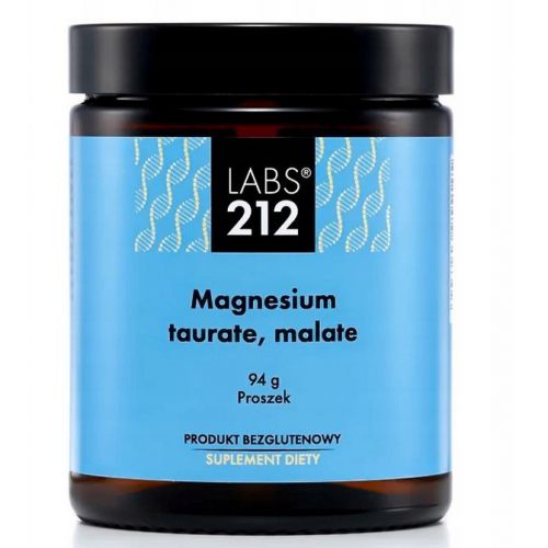 LABS212 Magnesium Taurate, malate 94 g proszek