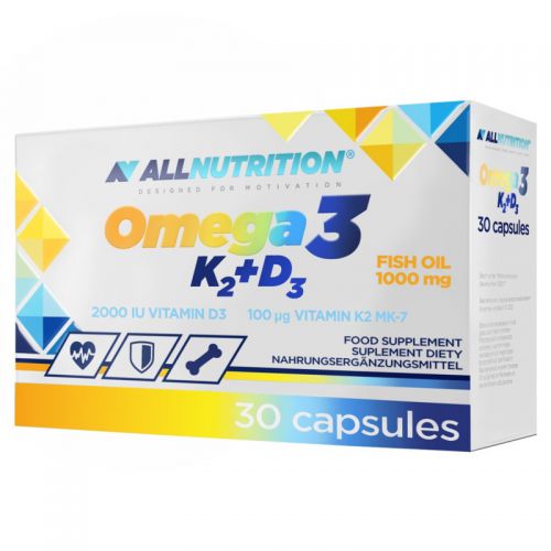 Allnutrition Omega 3  K2 D3 30 kap