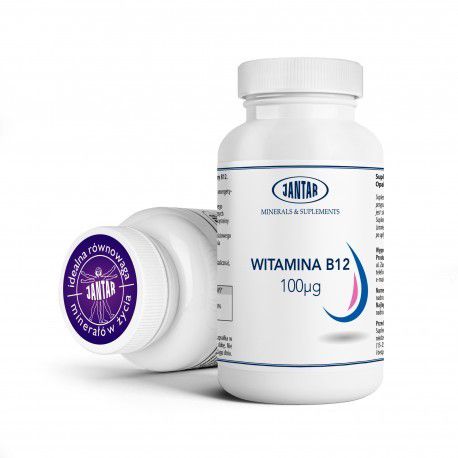 Jantar Witamina B 12 100 mg 60 k układ nerwowy