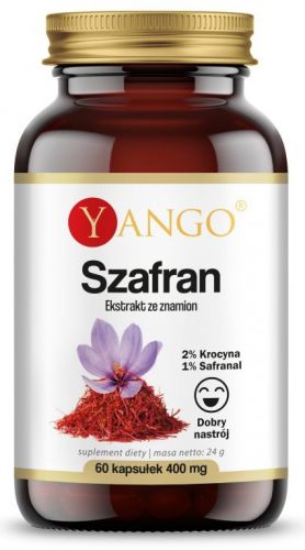 Yango Szafran 400 mg 60 k równowaga emocjonalna