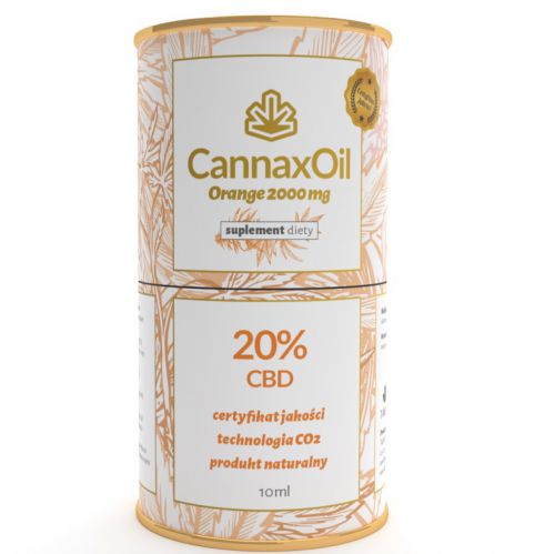 CannaxOil Orange 2000 mg Olej z ekstraktu konopi