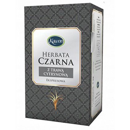 Kawon Herbata Czarna z trawą cytrynową 20 sasz.