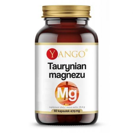 Yango Taurynian Magnezu 470 mg 60 kap. stres