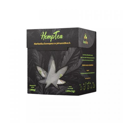 HEMPKING Herbata w piramidkach Hemp tea 20 X 2 g