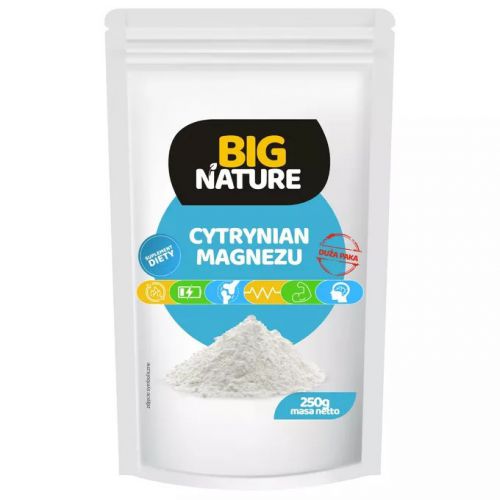 Big Nature Cytrynian Magnezu 250 g