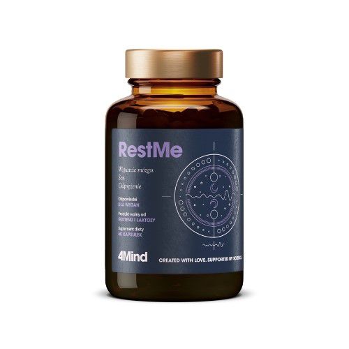 Health Labs 4Mind ResteMe 60 k wsparcie mózgu