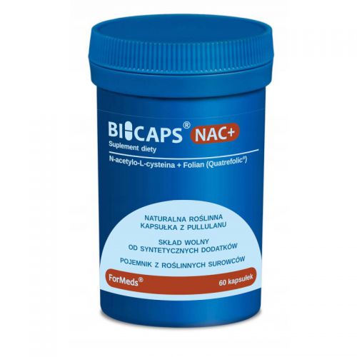 Formeds Bicaps NAC+ N-acetylo-L-cysteina folian