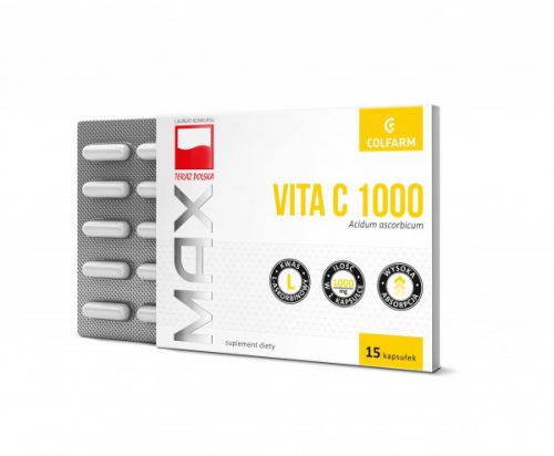 Colfarm Max Vita C 1000 15 kapsułek