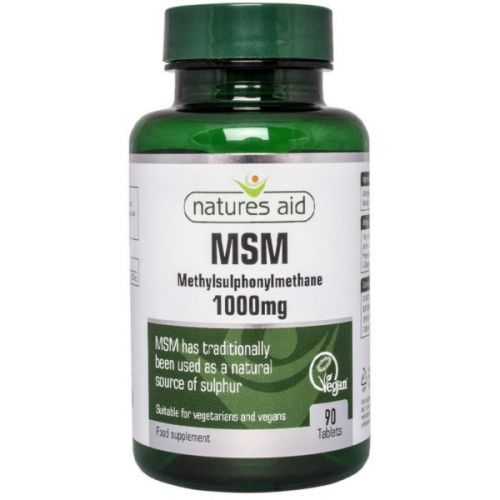 Natures Aid Msm 1000 mg 90 T siarka organiczna