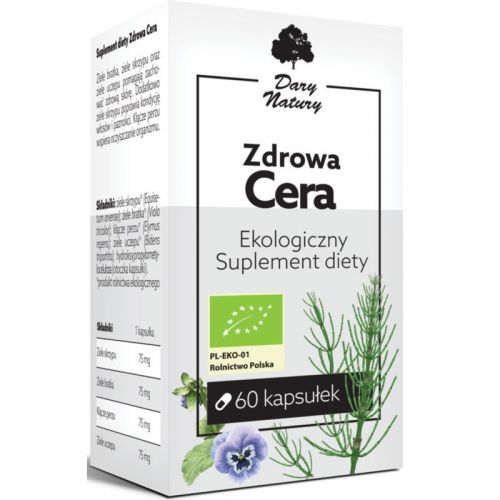 Dary Natury Zdrowa Cera Eko 60 Kaps.