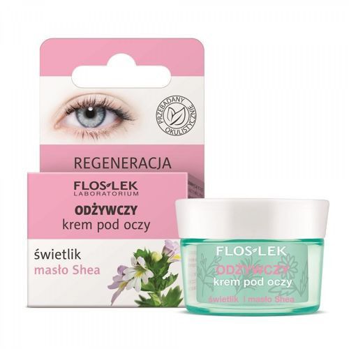 Floslek Odżywczy krem pod oczy świetlik 15 ml