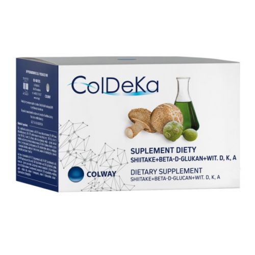 Colway Coldeka-Shiitak+Beta-D-Glukan 60 Kapsułek