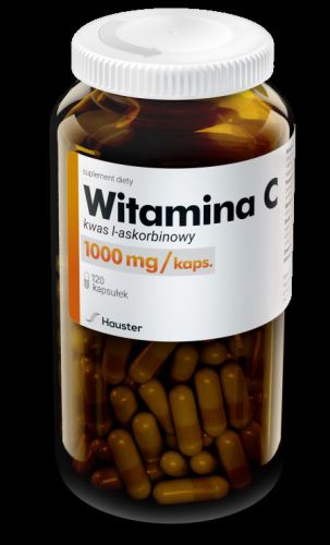 Hauster Witamina C 120 kapsułek odporność