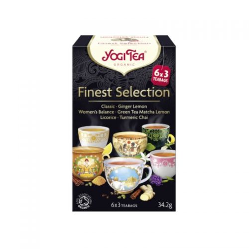 Yogi Tea Finest Selection zestaw 6X3 torebek
