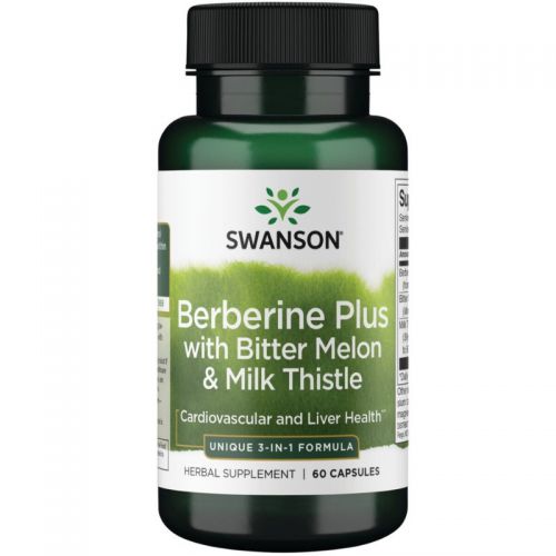Swanson Berberine Plus Bitter Melon Milk Thistle