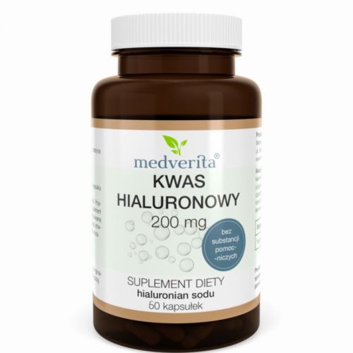 Medverita Kwas Hialuronowy 200 mg 60 kap