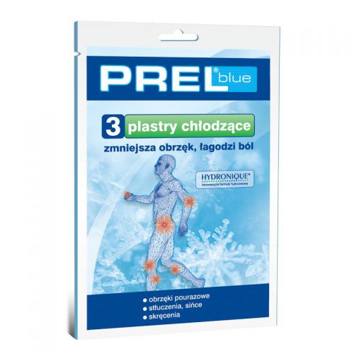 Genexo Prel Blue 3 plastry chłodzące