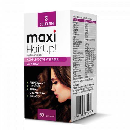 Colfarm Maxi HairUP! kompleksowe wsparcie włosów