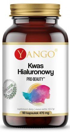 Yango Kwas Hialuronowy Pro-Beauty 230 Mg 90 Kaps.