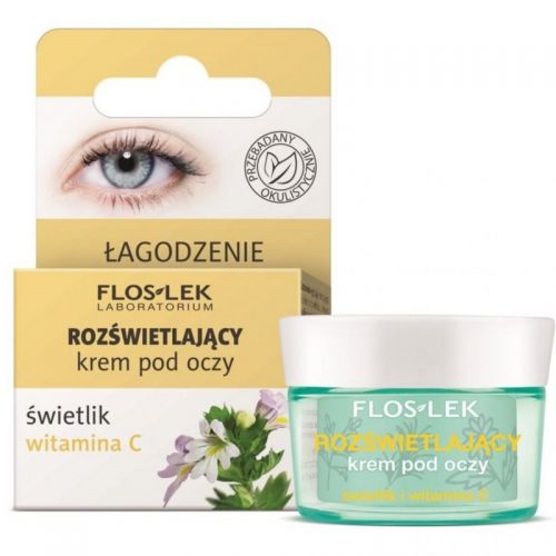 Floslek Rozświetlający krem pod oczy z wit. C 15ml