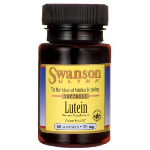 Swanson Luteina 20Mg 60 K.Poprawia Ostrość Wzroku