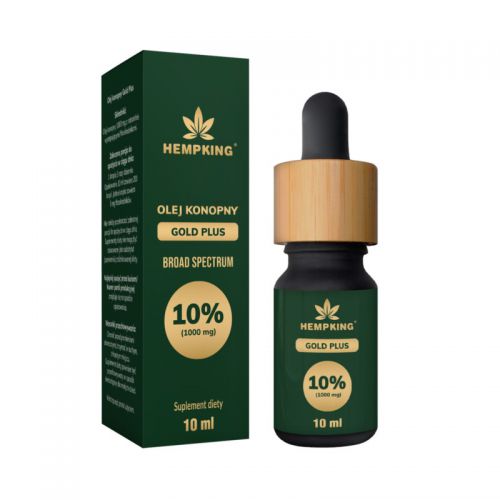 HEMPKING Olej CBD 10% + 2% CBN  broad spectrum