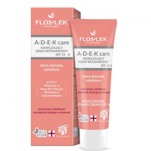 Floslek A+D+E+K care Odżywczy krem witaminowy 50 m
