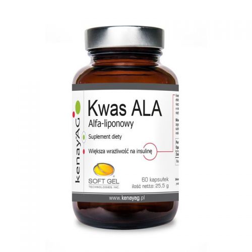Kenay Kwas Ala (Alfa-Liponowy) 60 Kaps.