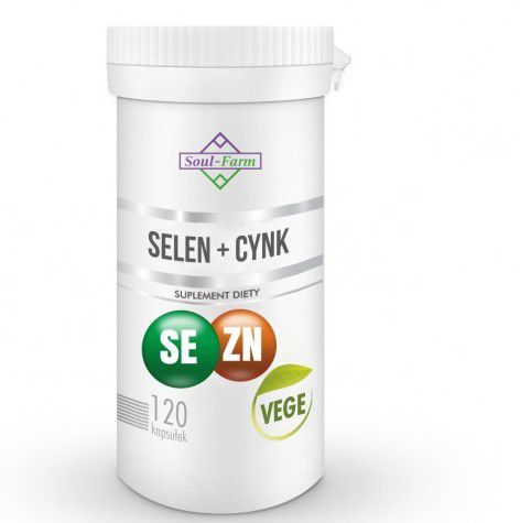 Soul Farm Premium Selen Cynk 120 vege k.
