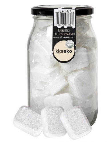 Klareko Tabletki Do Zmywarki \All In One\ Słój 35