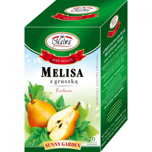 Malwa Melisa z pomarańczą herbata owocowa 20