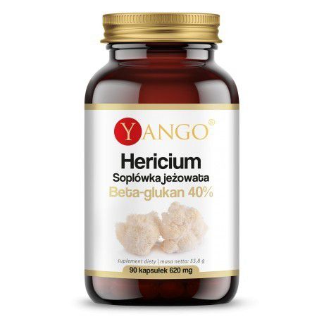 Yango Hericium 90 k Spolówka jeżowata Beta-glukan