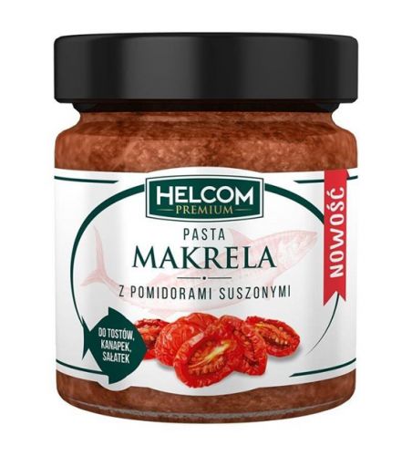 Helcom Pasta Makrela z pomidorami suszonymi 180 g