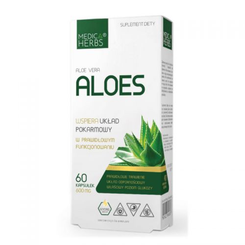 Medica Herbs Aloes 60 k Aloe Vera