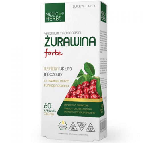 Medica Herbs Żurawina Forte 60 k