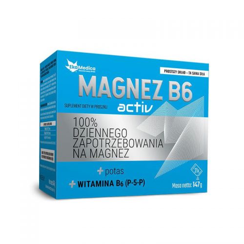 Ekamedica Magnez B6 Activ proszek 21x7g