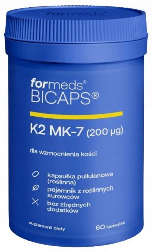 Formeds Bicaps Witamina K2 Mk7 200  60 k odporność