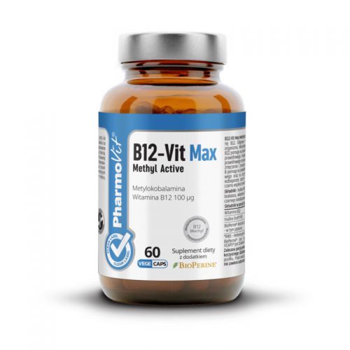 Pharmovit Clean Label B12-Vit Max Methyl Active 60