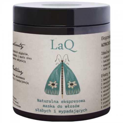 LAQ Naturalna ekspresowa maska do włosów 250 ml
